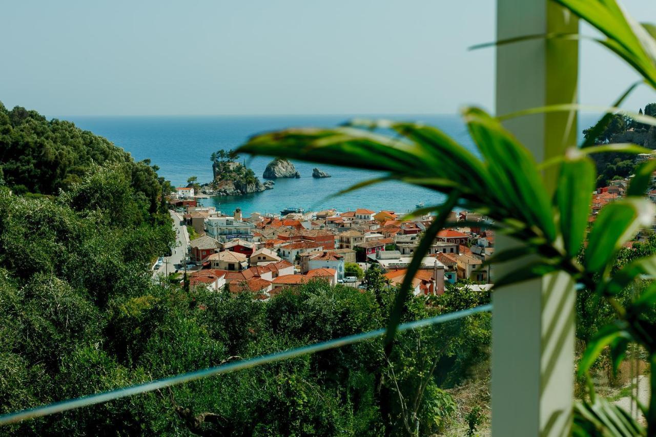 Evgenias Sea View Apartments Parga Exterior foto